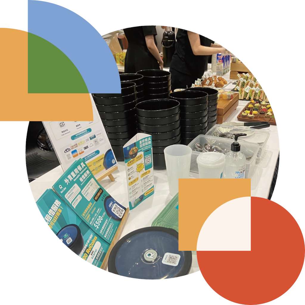 Sustainable reusable utensils for event organizers