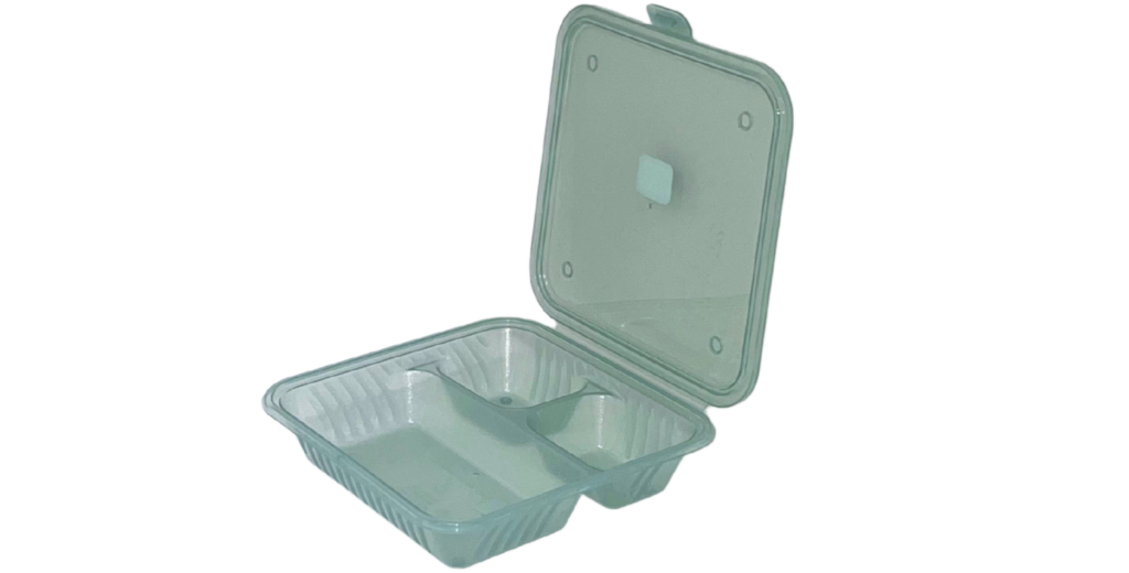 Reusable food-grade PP plastic tableware box for catering